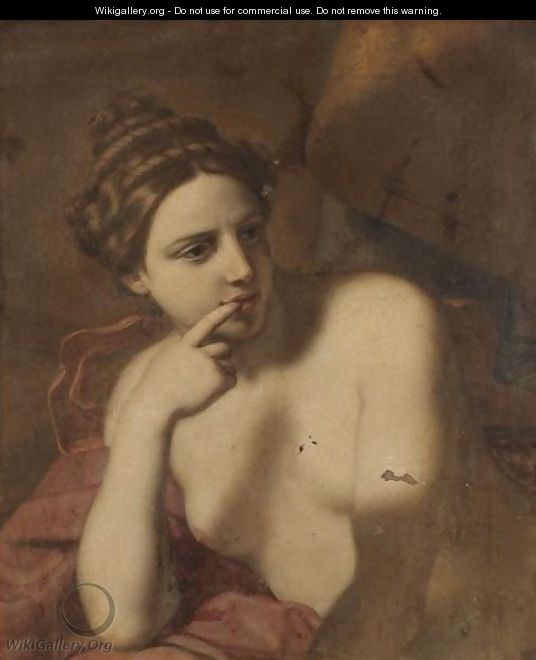 A Half-Length Female Figure, Possibly Venus - Michele Desubleo