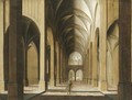 A Church Interior - Flemish School