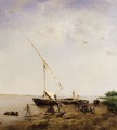 Boat On The Nile - Eugene Fromentin