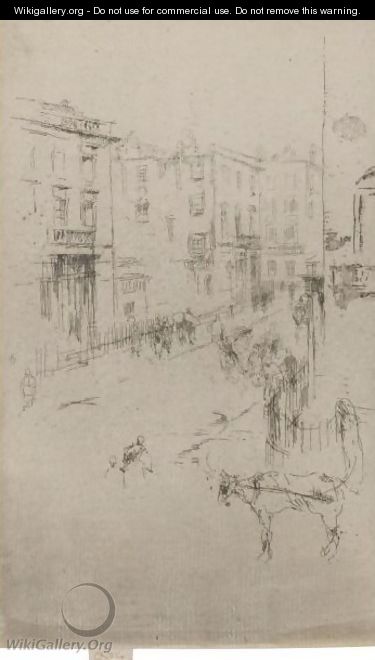 Alderney Street - James Abbott McNeill Whistler