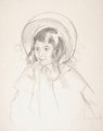 Sara Wearing Her Bonnet And Coat - Mary Cassatt