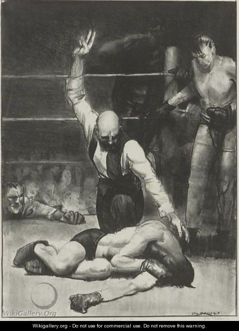 Counted Out, Second Stone - George Wesley Bellows