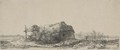 Landscape With A Cottage And Haybarn - Rembrandt Van Rijn