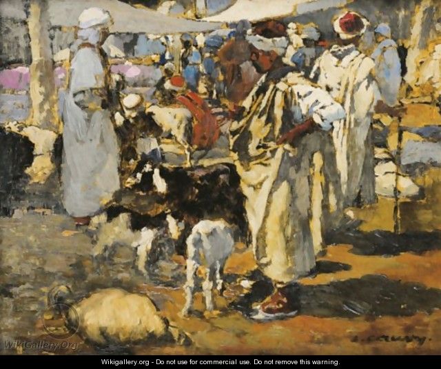 Arabian Market - Leon Cauvy
