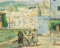 The Outskirts Of A Town, Probably Fez - Jose Herrerilla Cruz Herrera