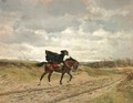 Le Voyageur (Le Marechal Ney A Cheval Luttant Contre Le Vent) - Jean-Louis-Ernest Meissonier