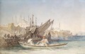 Constantinople Harbour - Amadeo Preziosi