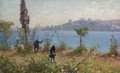 Harem Alla Pesca Sul Bosporo (Harem Girls Fishing By The Bosphorus) - Fausto Zonaro