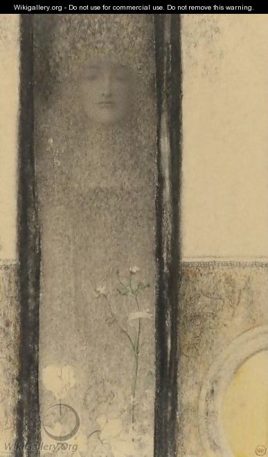 Femme Mysterieuse - Fernand Khnopff