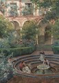 El Patio De La Villa (The Villa Garden) - Manuel Garcia y Rodriguez