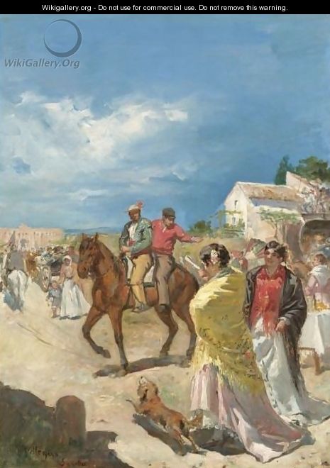 La Romeria (The Procession) - Jose Villegas y Cordero
