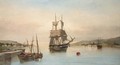 Arriving In A Harbour - Constantinos Volanakis