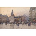 Place Clichy - Eugene Galien-Laloue