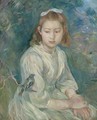Petite Fille A L'Oiseau - Berthe Morisot
