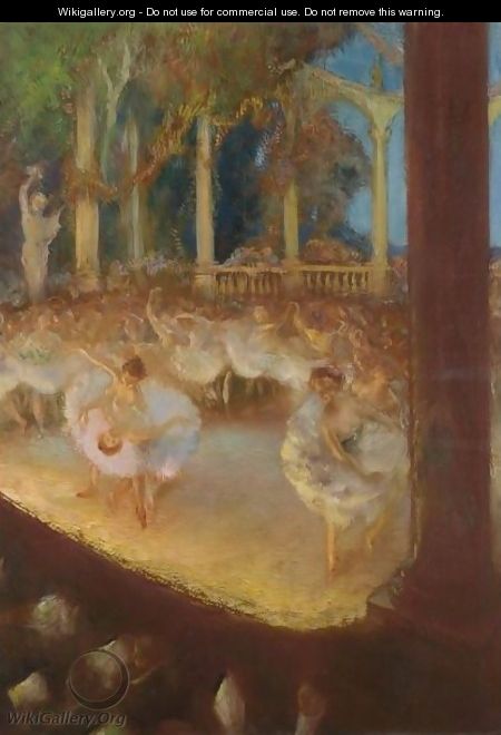 Ballerinas In The Theatre - Le Ballet - Gaston de Latouche