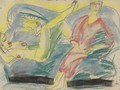 Zwei Frauen (Two Women) - Ernst Ludwig Kirchner