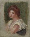 Portrait De Jeune Femme - Pierre Auguste Renoir