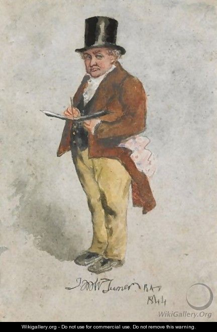 Portrait Of Joseph Mallord William Turner, R.A. (1775-1851) - Charles Martin