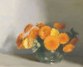 Bowl Of Marigolds - Clarice Beckett