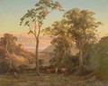 Sunset On The Werribee - Louis Buvelot