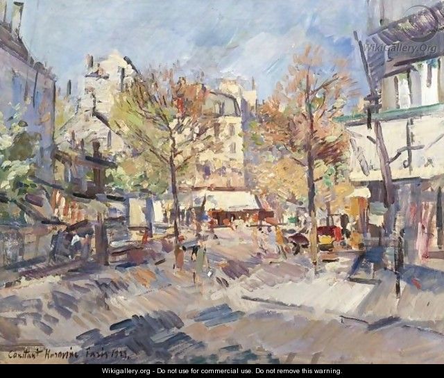 Autumn In Paris - Konstantin Alexeievitch Korovin