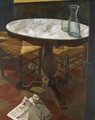 Still Life With Table - Alexander Evgenievich Yakovlev