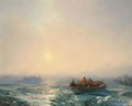 Ice On The Dniepr - Ivan Konstantinovich Aivazovsky