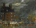 Paris Night View - Konstantin Alexeievitch Korovin