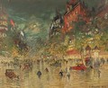 Paris By Night 6 - Konstantin Alexeievitch Korovin