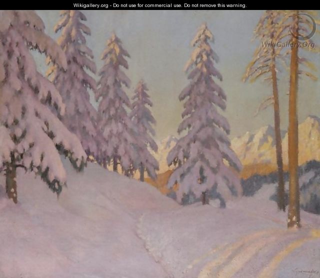 Lilac Snow - Mikhail Markianovich Germachev