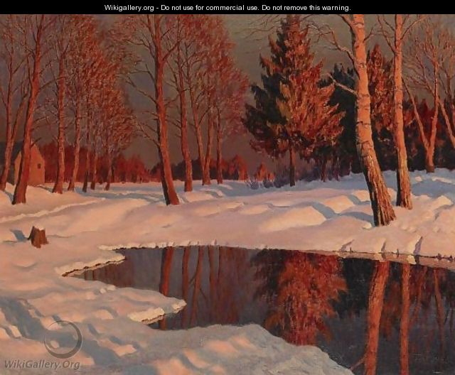 Winter Sun - Mikhail Markianovich Germachev