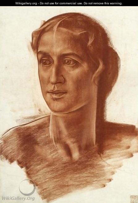 Portrait Of A Lady 2 - Alexander Evgenievich Yakovlev