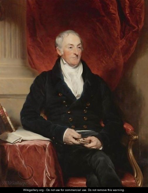 Portrait Of John Evelyn Of Wotton - Sir Martin Archer Shee
