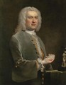 Portrait Of Jasper Van Der Hagen (Act. 1744-D. 1769) - Joseph Highmore
