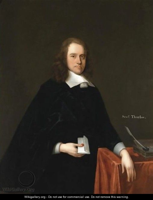 Portrait Of John Thurloe (1616-1668) - Thomas Ross Fl