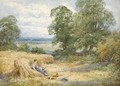 Harvest Time, Pulloxhill, Bedfordshire - Henry John Sylvester Stannard