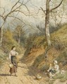 The Primrose Gatherers - Myles Birket Foster