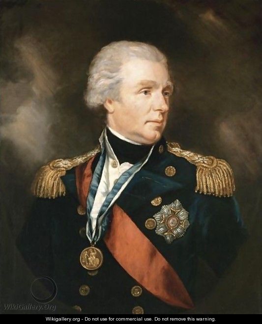 Portrait Of Admiral William Waldegrave, 1st Baron Radstock (1753-1825) - James Northcote, R.A.