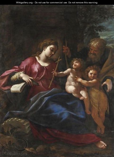 Sacra Famiglia Con San Giovannino - Cristoforo Pomarancio (Roncalli)