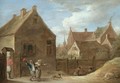 Peasants Returning Home From The Inn - David The Younger Teniers