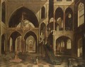 A Capriccio View Of The Interior Of The Church Of S. Giovanni In Laterano, Rome - Flemish School