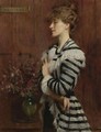 Portrait Of Christabel Cockerell, Lady Frampton - Arthur Hacker