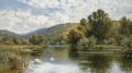 On The Thames - Alfred Glendening