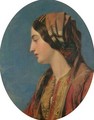 Head Of An Eastern Beauty - Henry Nelson O'Neil