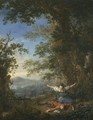 Pyramus And Thisbe In A Bosky Landscape - Philips Wouwerman