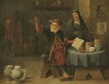 Brusselsthe Visit To The Physician - David The Younger Teniers