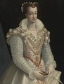 Portrait Of A Lady In An Elaborate White Dress - (after) Lavinia Fontana