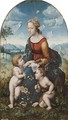 The Madonna And Child In A Landscape (