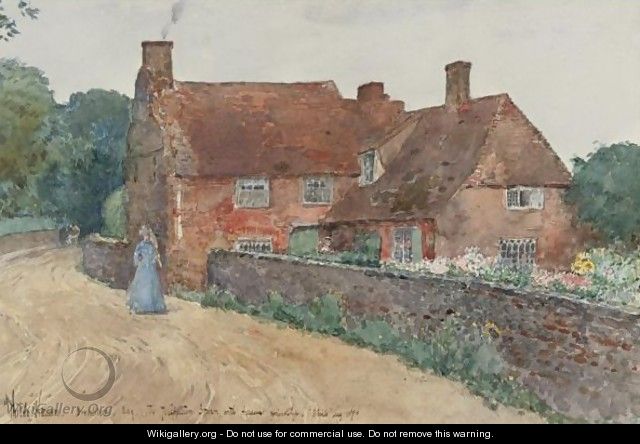 Broadstairs Cottage - Frederick Childe Hassam