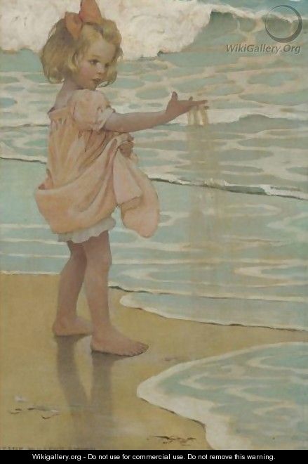 Little Drops Of Water - Jessie Willcox Smith